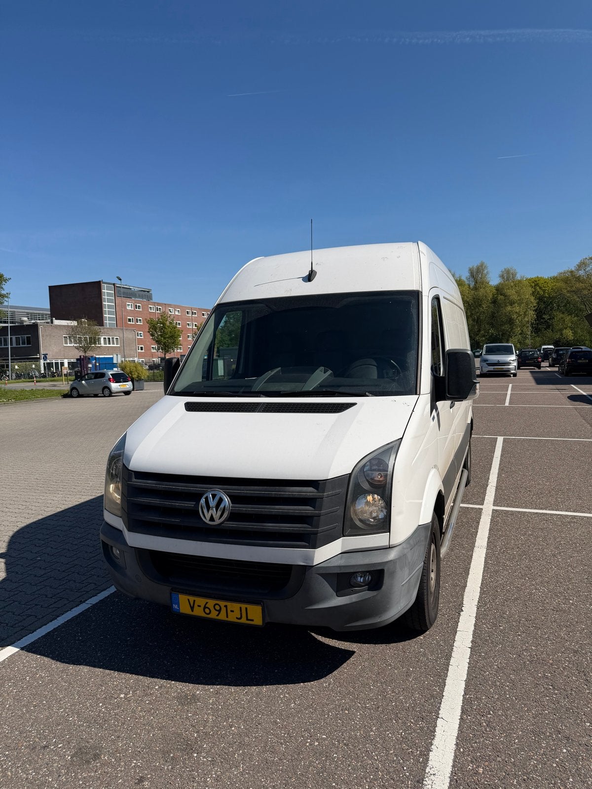 Volkswagen Crafter 30 164pk TDI GB L2h2 366/3000 (euro 6), Auto's, Euro 6, 4 cilinders, Volkswagen, Wit