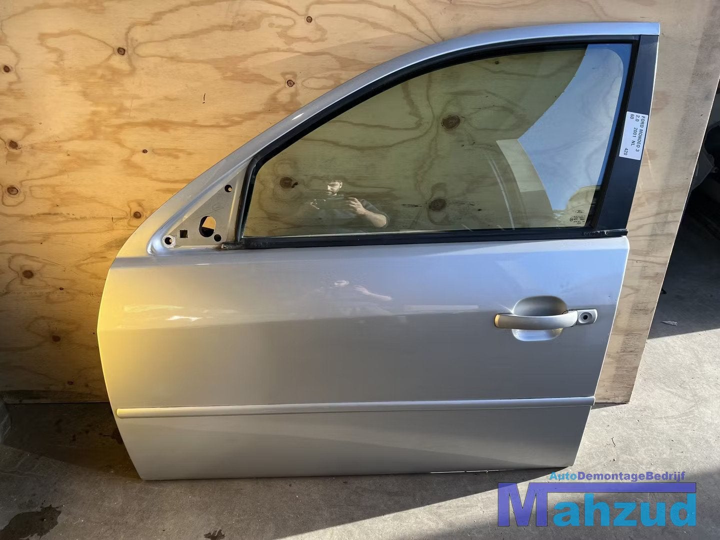 FORD MONDEO 3 zilver 60 6O Links voor deur portier 2000-2007, Auto-onderdelen, Gebruikt, Deur, Info@ford.com, Voor