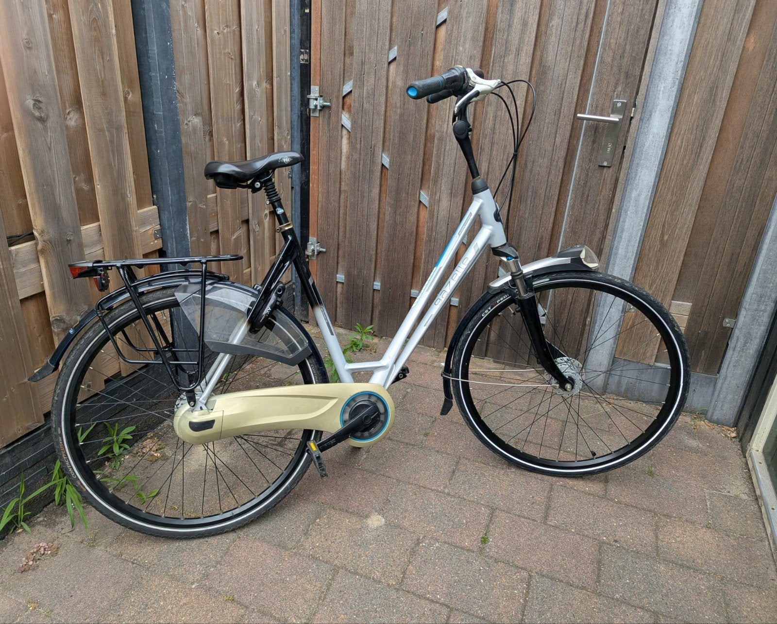 Gazelle Eclipse Comfort Damesfiets 57 cm, Fietsen en Brommers, Fietsen | Dames | Damesfietsen, Ophalen, Gebruikt, Velgrem, Versnellingen
