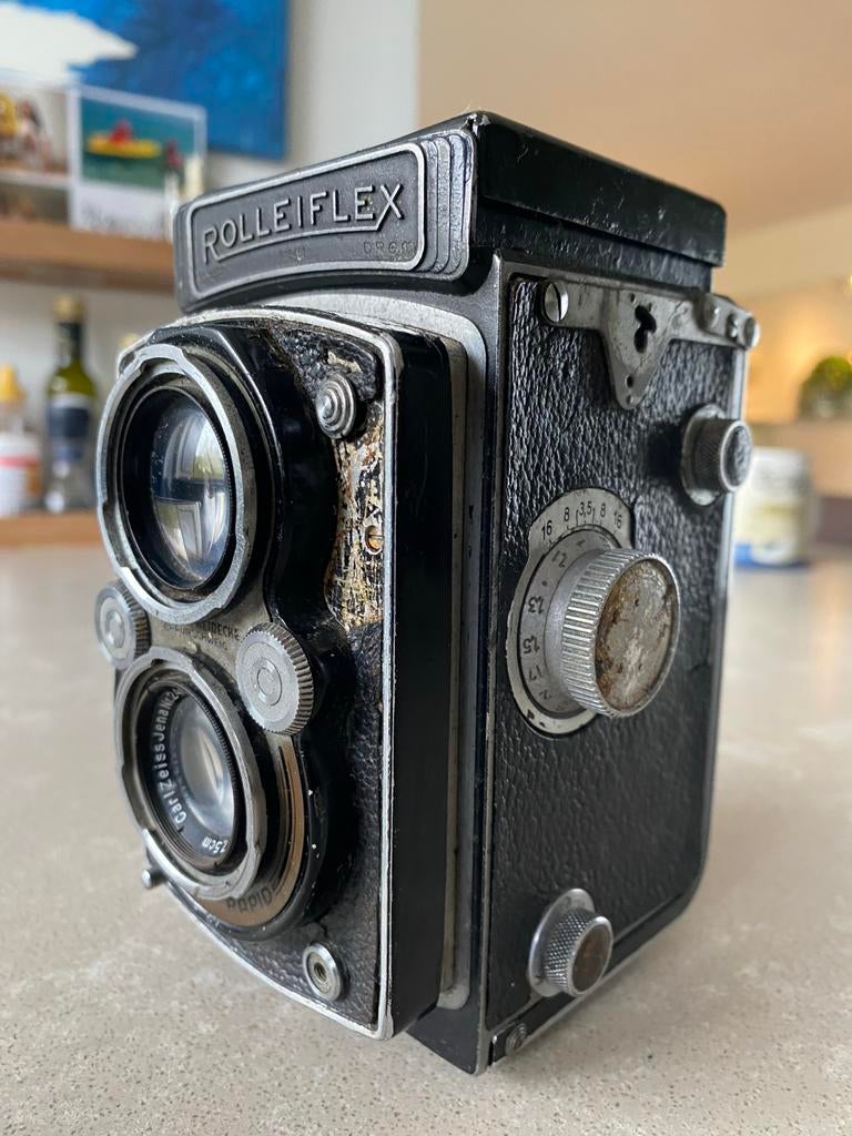 Rolleiflex Automat Model 2 (K4B) - Carl Zeiss Jena Tessar, Audio, Tv en Foto, Fotocamera's Analoog, Ophalen of Verzenden, Gebruikt