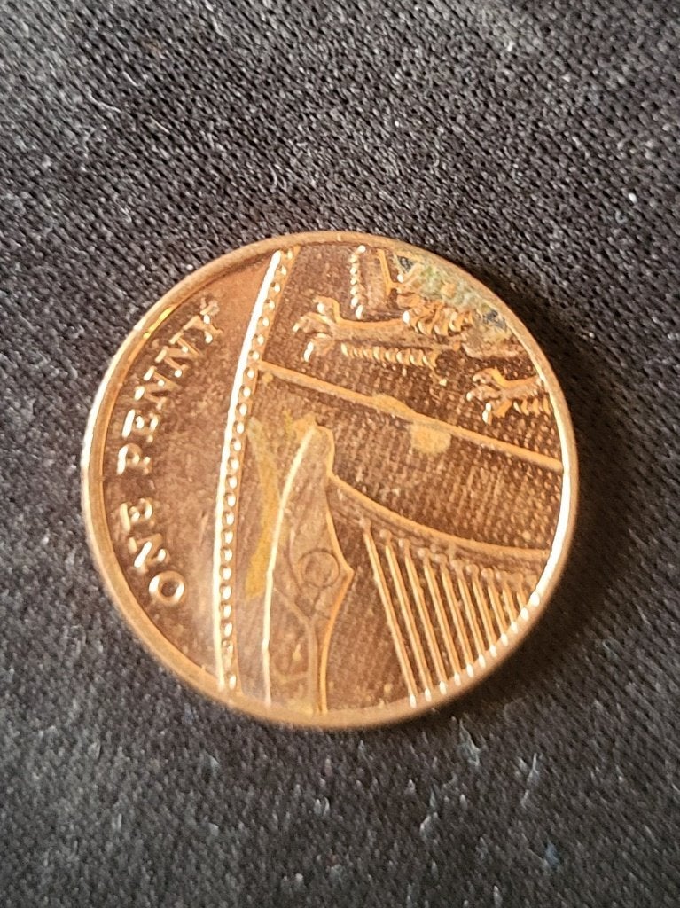 Munt Groot-Brittannië 1 penny 2013., Verzenden, Overige landen, Losse munt