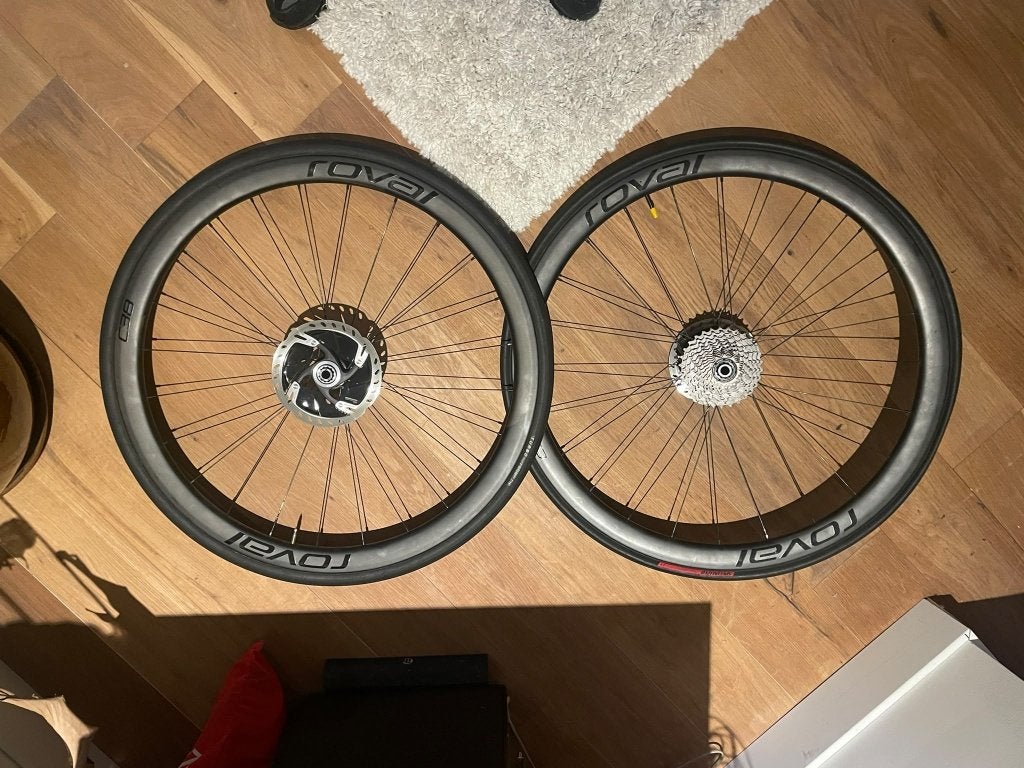 c38 Roval Carbon S-Works Carbon velgen, Gebruikt, Racefiets, Carbon, Ophalen