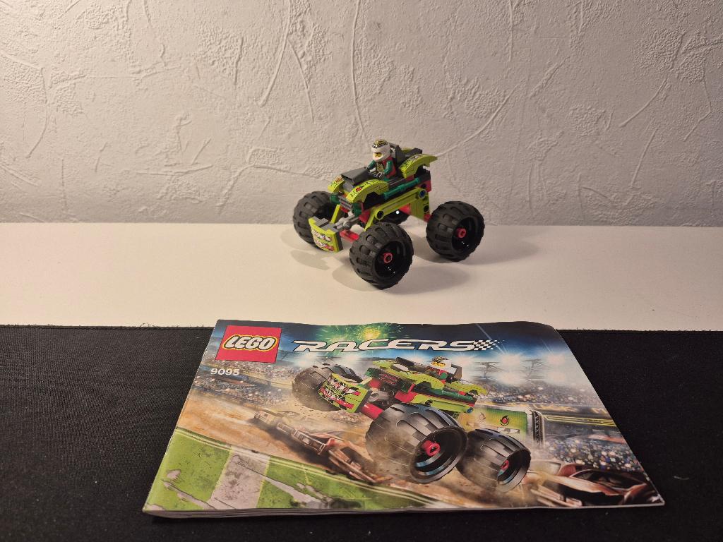 Lego Racers 9095 Nitro Predator, Kinderen en Baby's, Speelgoed | Duplo en Lego, Gebruikt, Lego, Ophalen of Verzenden, Compleet