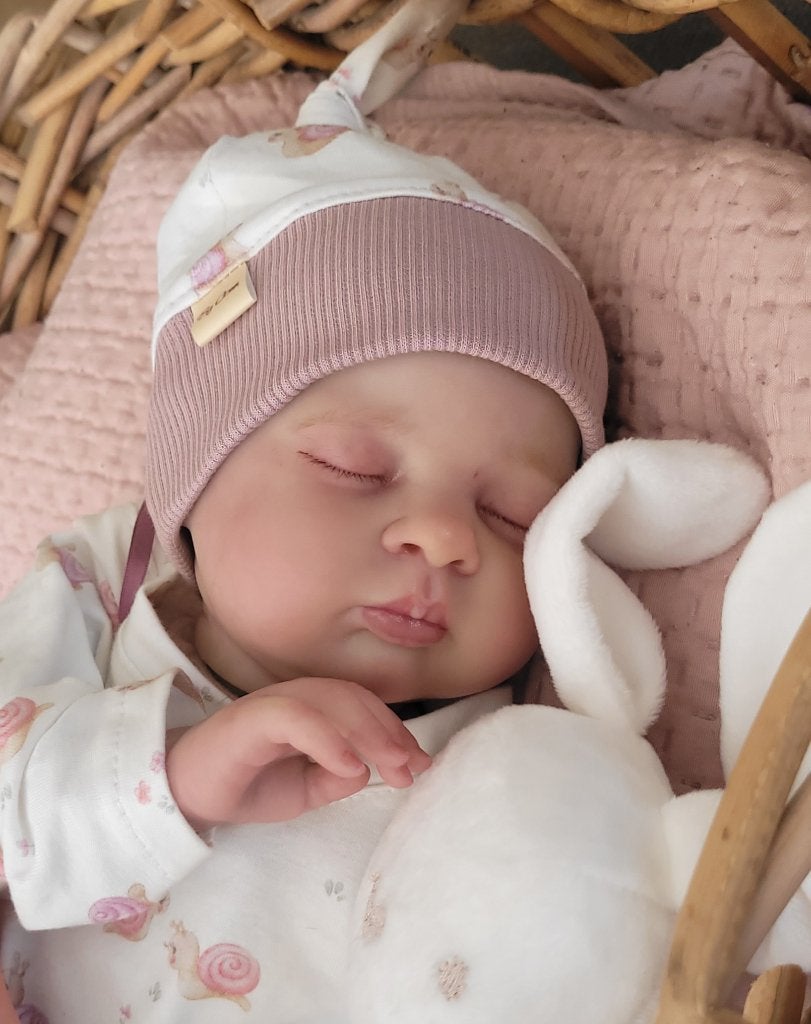 Prachtig reborn meisje 49cm, Verzenden, Nieuw, Babypop, Levensecht of Reborn