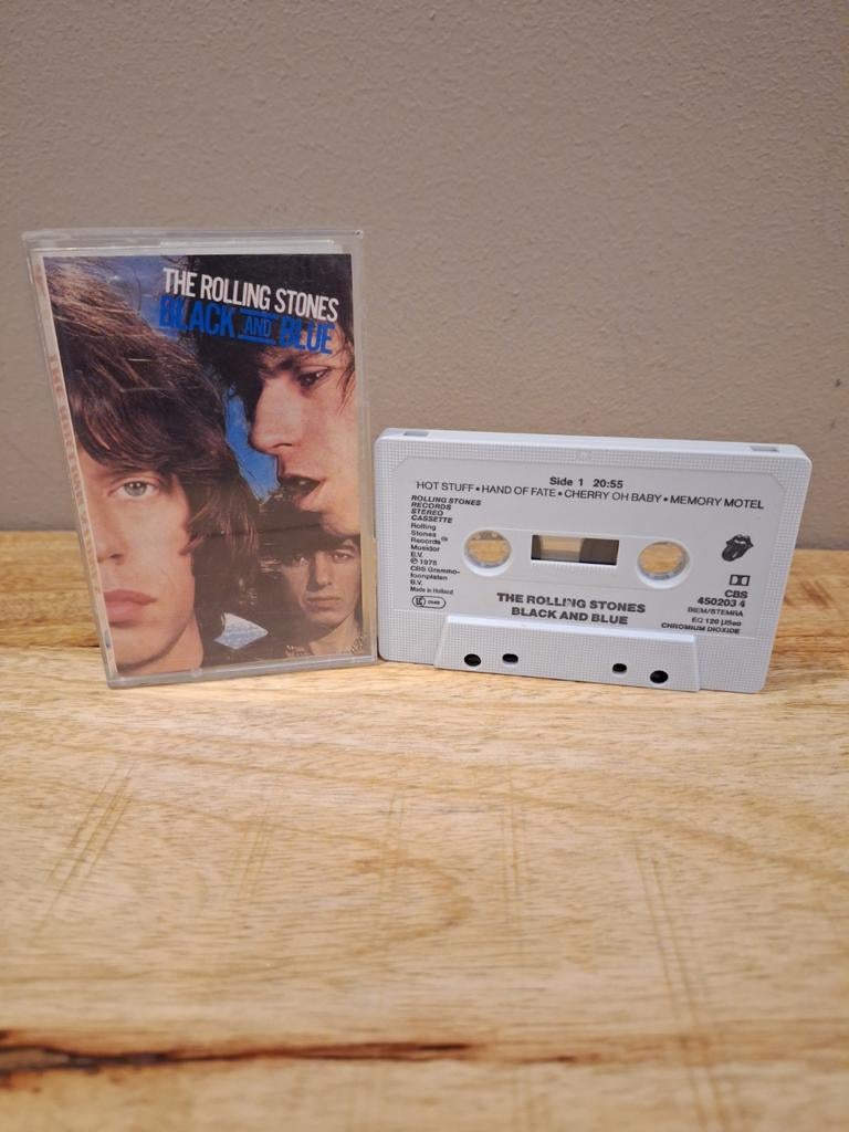 The Rolling Stones - Black and Blue (Cassette), Gebruikt, 1 bandje, Ophalen of Verzenden, Origineel
