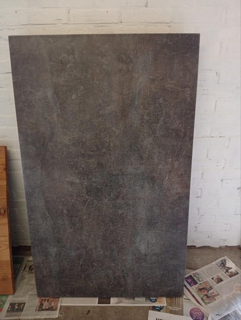 (aanrecht) blad 80x130cm betonlook, Ophalen