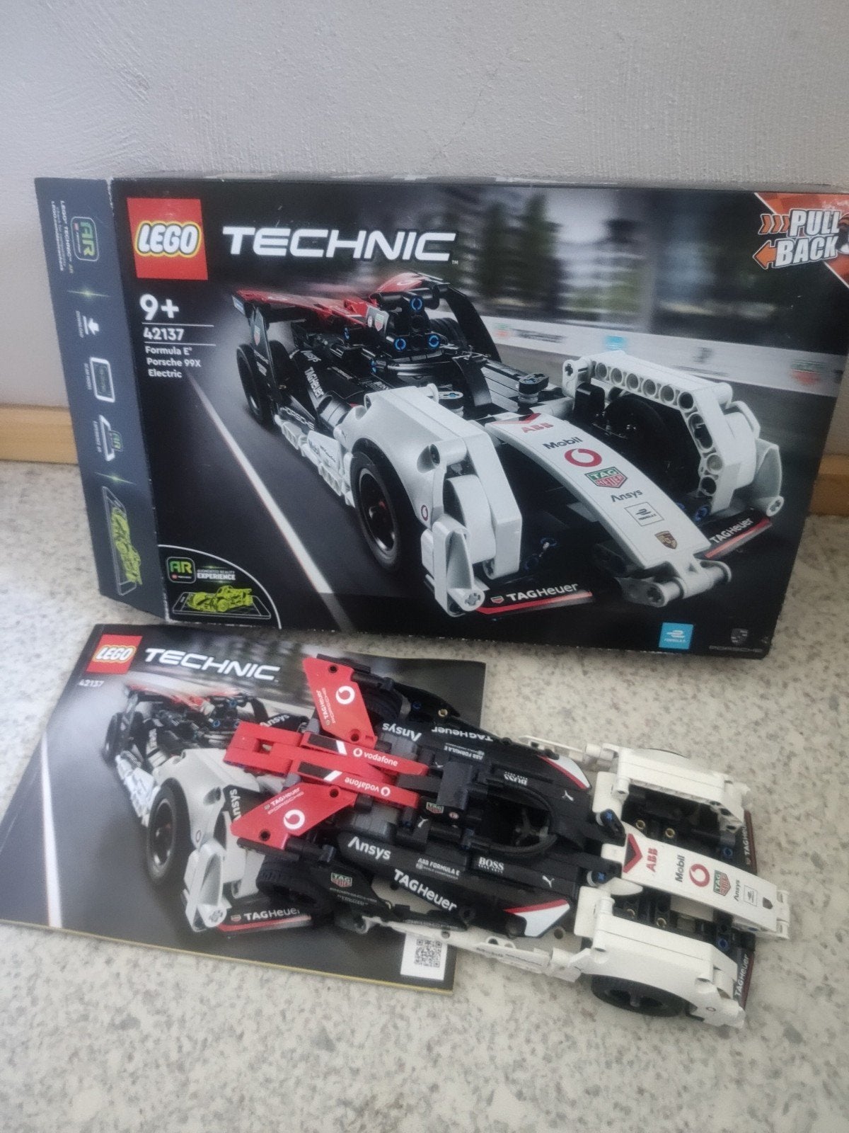 LEGO Technic 42137 Formula E Porsche 99x Electric, Ophalen of Verzenden, Zo goed als nieuw