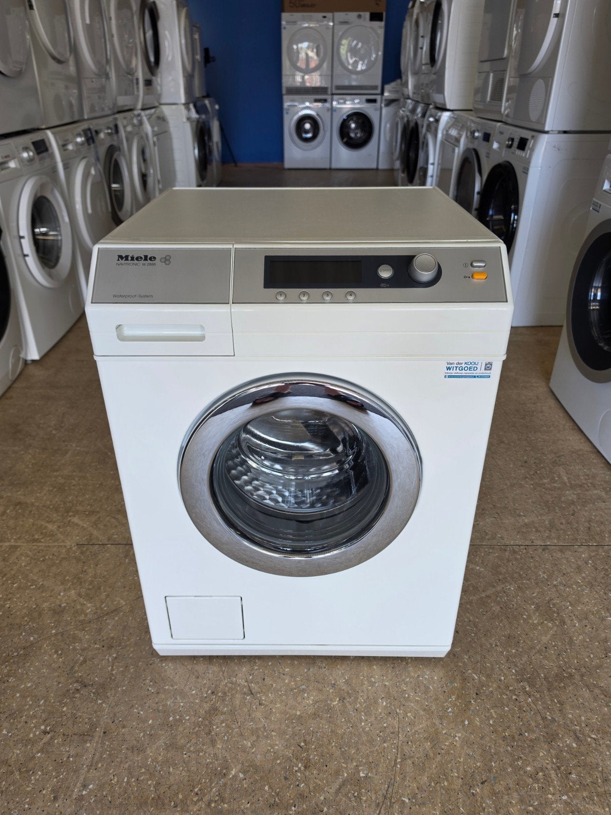 Miele W2888 Navitronic wasmachine | 1800 toeren | Garantie ✅, Jirnsum, 6 tot 8 kg, Ophalen of Verzenden, Voorlader