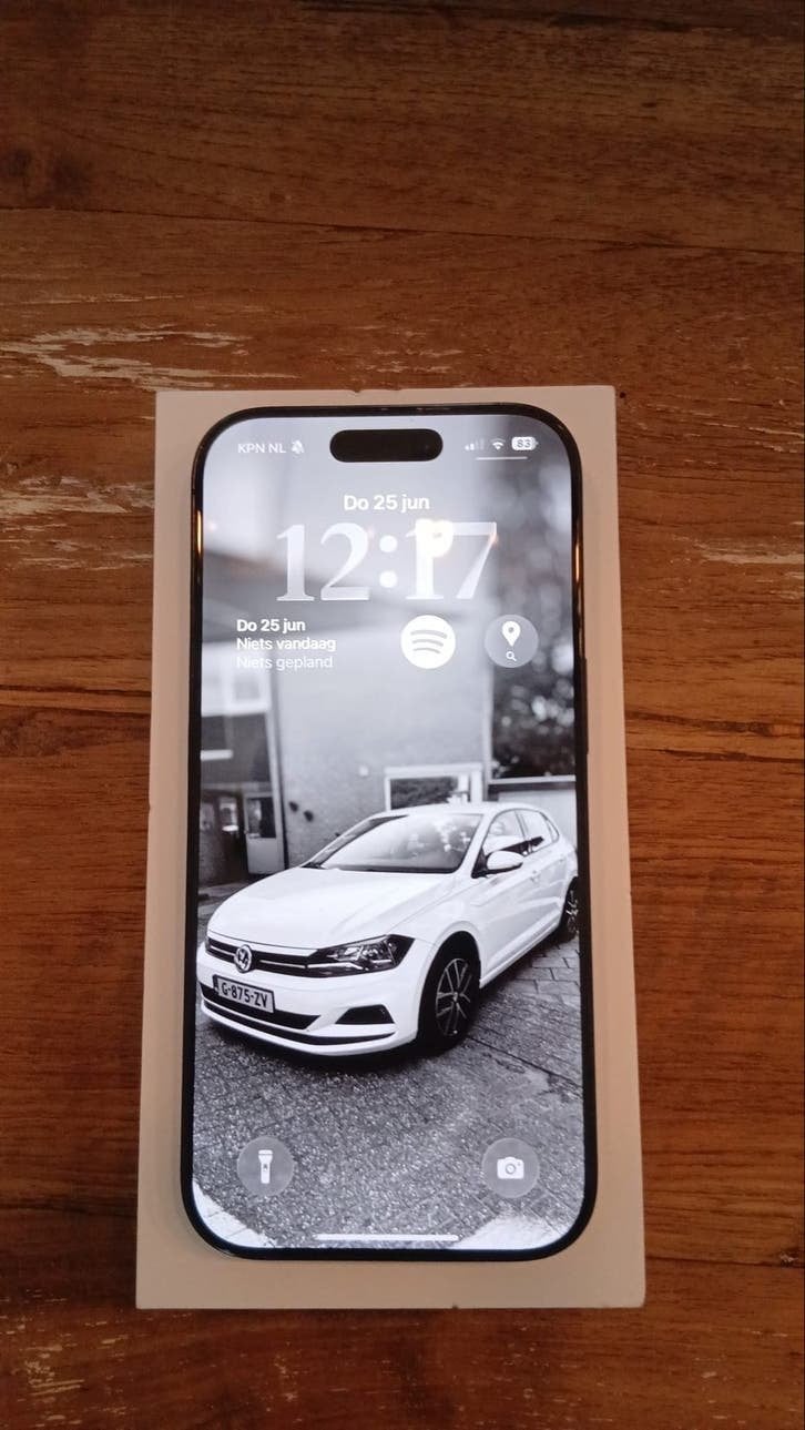 iPhone 16 Pro 128GB - Nette staat, lichte zijschade, Telecommunicatie, Mobiele telefoons | Apple iPhone, Zwart, Ophalen, IPhone 16 Pro