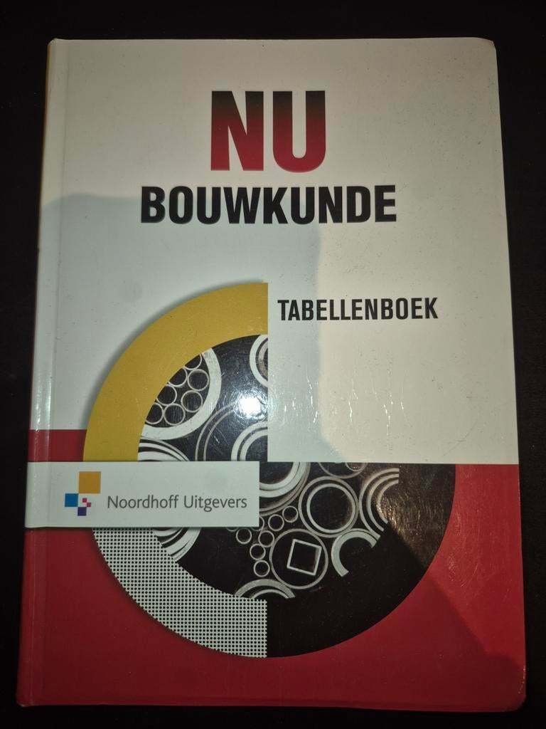 NU Bouwkunde Tabellenboek - In goede staat, Verzenden, Zo goed als nieuw, Bouwkunde, Diverse