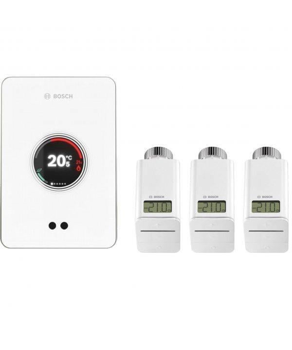 Bosch EasyControl thermostaat CT200 starter kit, Ophalen of Verzenden, Zo goed als nieuw, Binnenthermometer