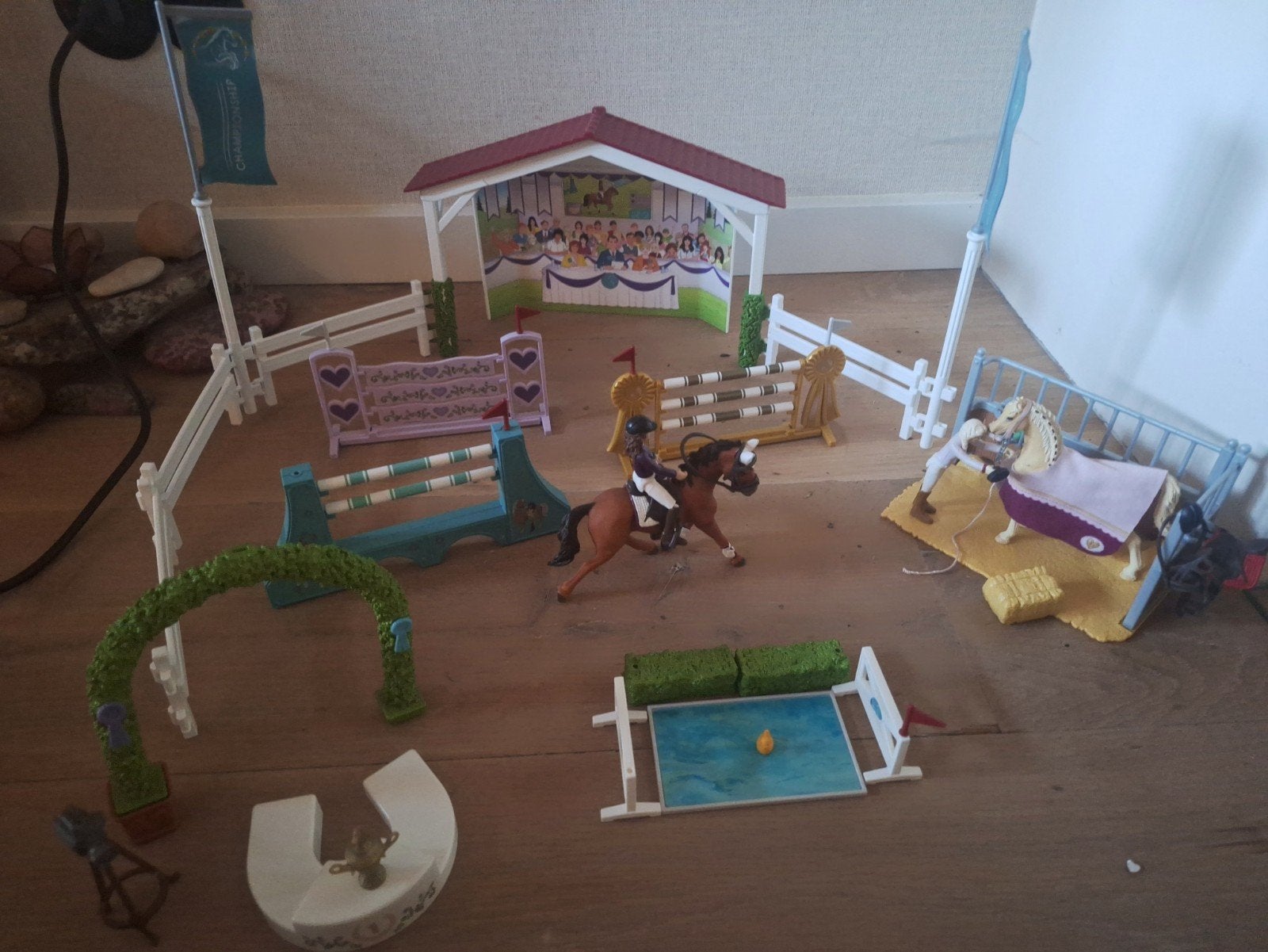 schleich spring wedstrijd, Ophalen of Verzenden, Gebruikt, Jongen of Meisje