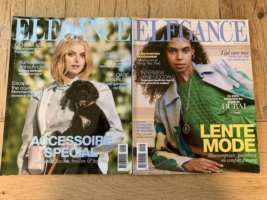 Elegance maandblad, Boeken, Tijdschriften en Kranten, Ophalen of Verzenden, Zo goed als nieuw, Glossy