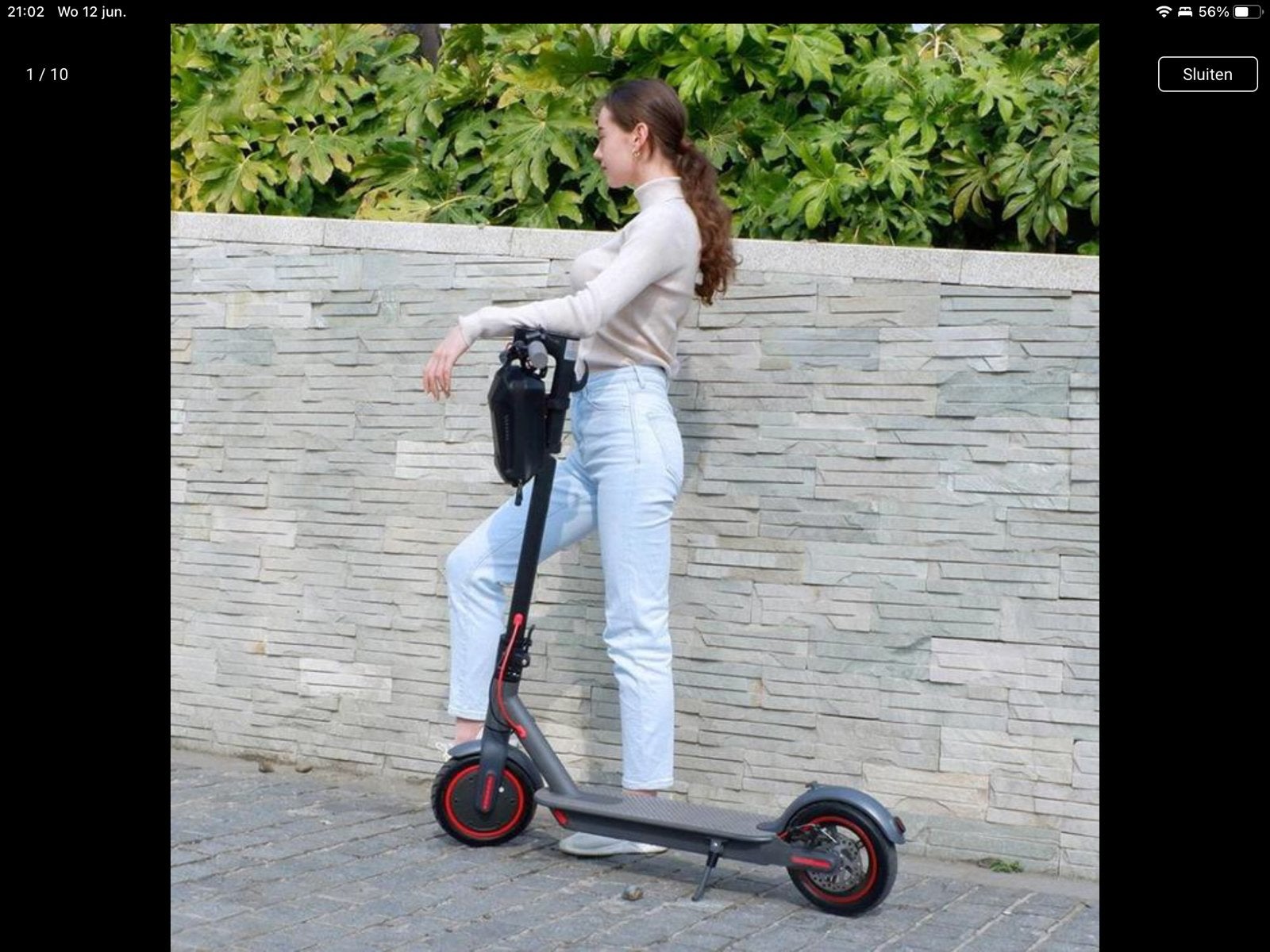 Aovo pro Tx01 elektrische step Splinternieuw in doos, Ophalen of Verzenden, Nieuw, Elektrische step (E-scooter)