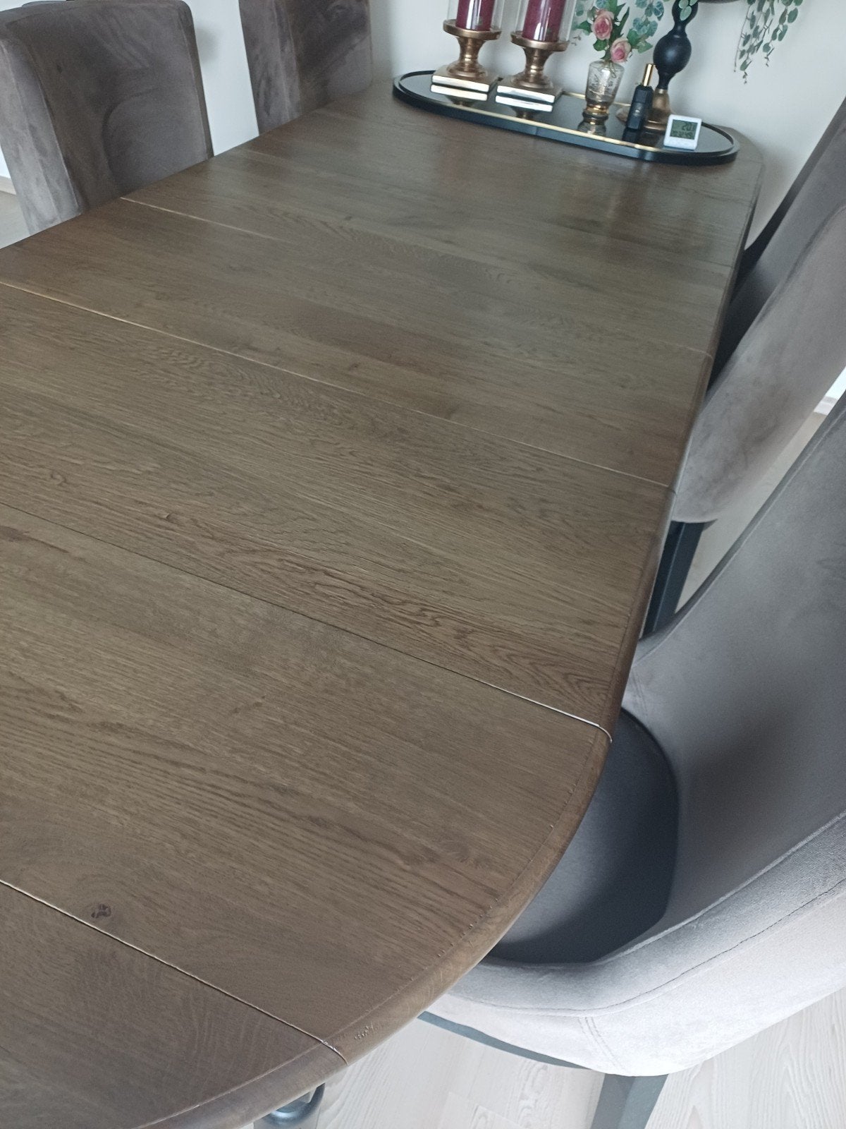 Eettafel Riviera Maison stijl, Huis en Inrichting, Tafels | Eettafels, Ophalen of Verzenden, Rechthoekig, Eikenhout, 200 cm of meer