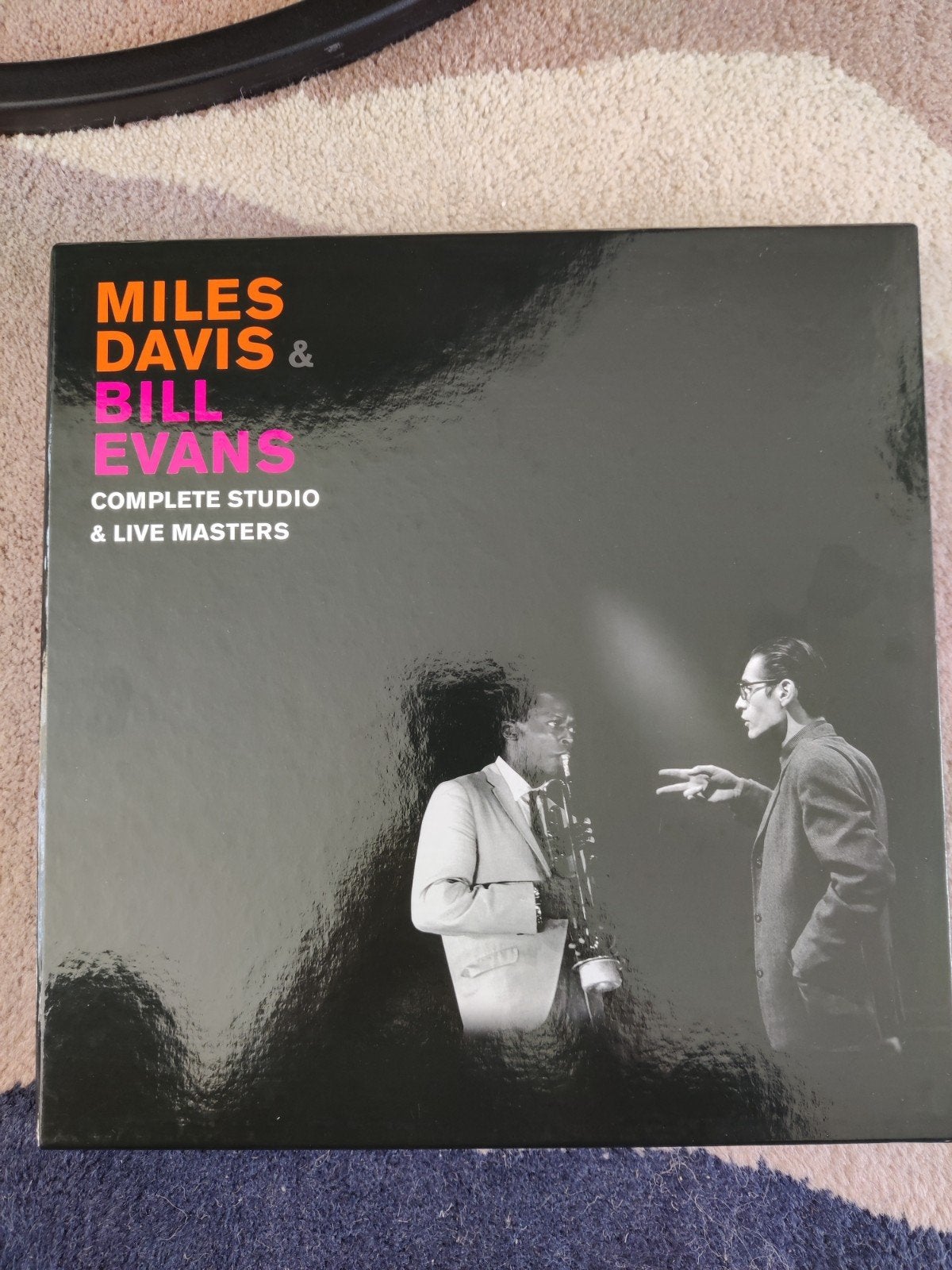 Miles Davis & Bill Evans : complete studio & live masters, Ophalen of Verzenden, Zo goed als nieuw, 12 inch, Jazz