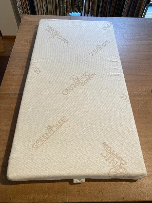 Showroommodel Greensleep baby natuurlatex matras 60x120cm, Ophalen, Greensleep, 190 cm of minder, Zo goed als nieuw