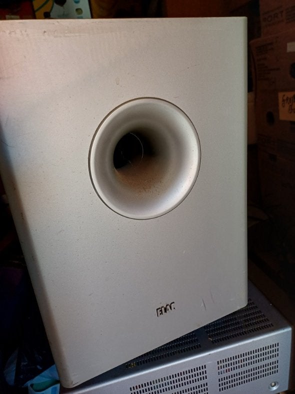 ALEC surround set met subwoofer en boxen, Ophalen, Gebruikt, Subwoofer, Overige merken