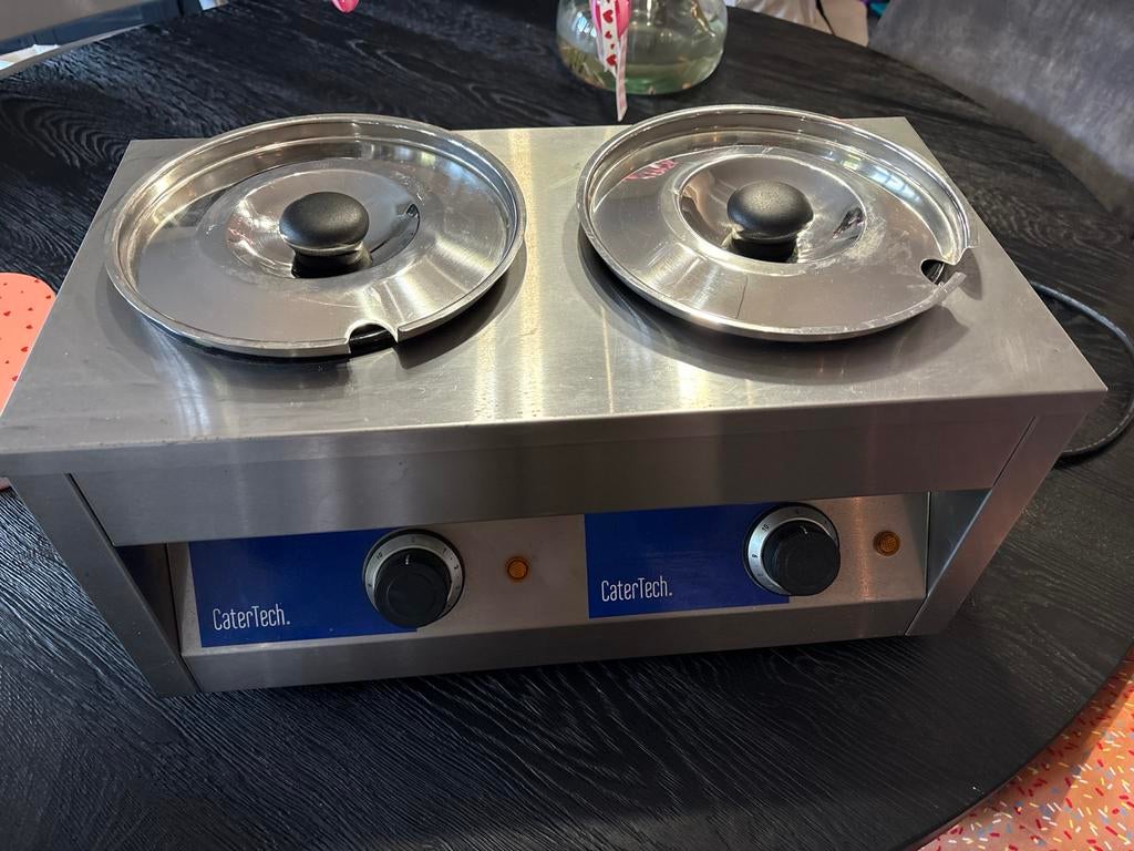 Dubbele au bain marie van CaterTech, Ophalen of Verzenden, Gebruikt