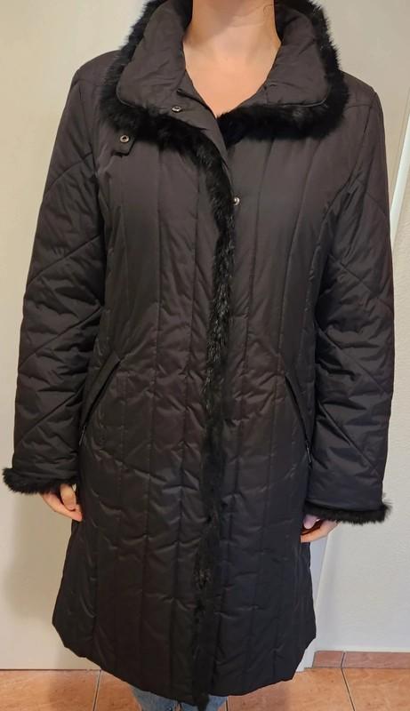 Jas kleur zwart, maat 40, merk M&S Mode, Maat 38/40 (M), Zwart, Ophalen of Verzenden, Zo goed als nieuw