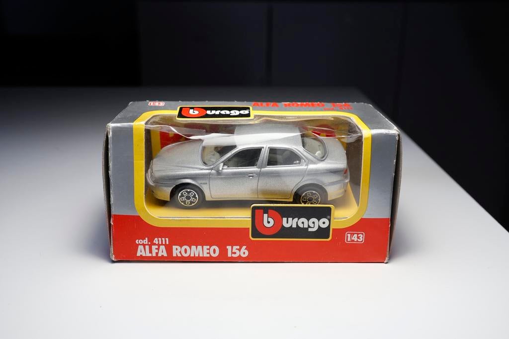 Bburago - Alfa Romeo 156 - Schaal 1:43, Verzenden, Nieuw, Auto, Overige merken