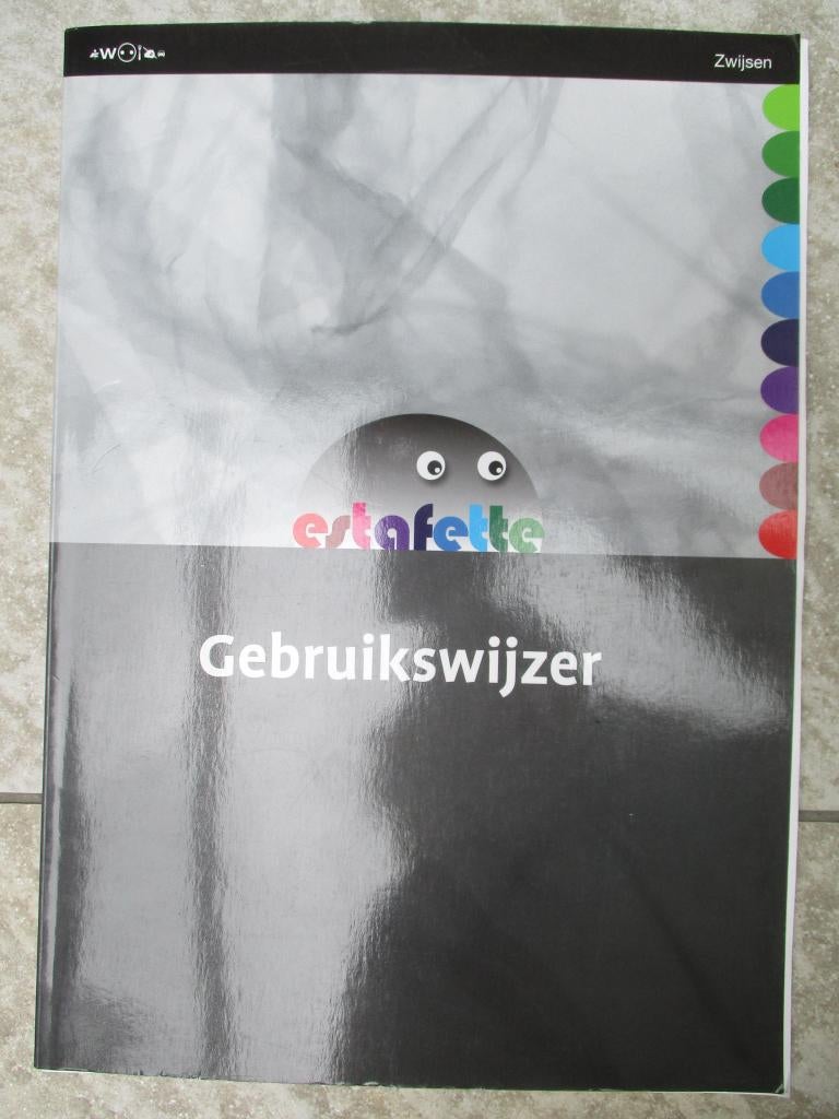 Estafette lezen gebruikswijzer boek uitgeverij Zwijsen, Ophalen of Verzenden, Zo goed als nieuw, Zwijsen