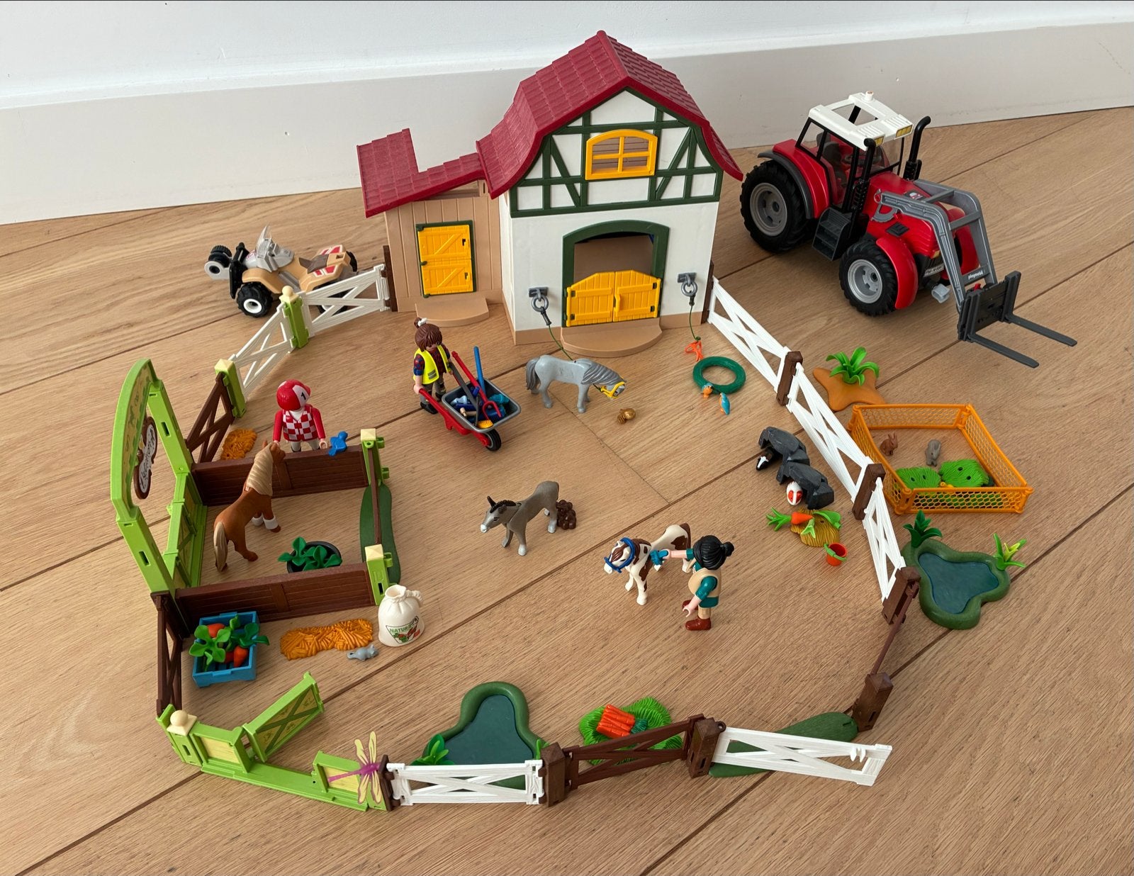 Playmobil Boerderij met Tractor en Dieren, Ophalen of Verzenden, Gebruikt, Jongen of Meisje