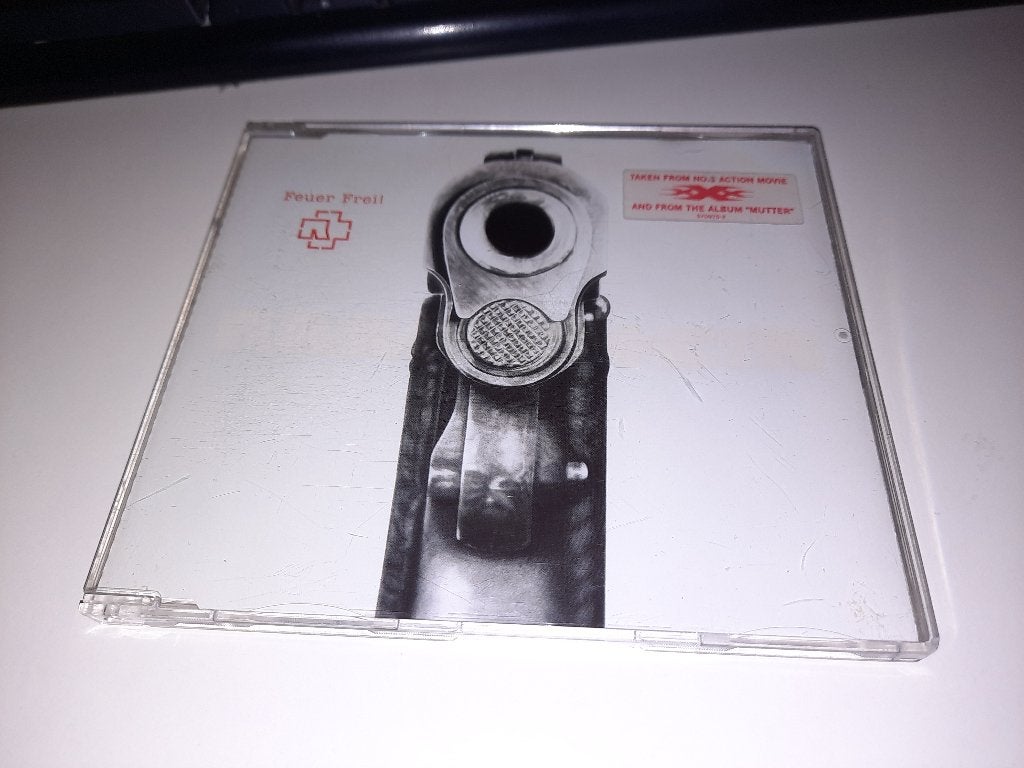 CD SINGLE Rammstein – Feuer Frei!, Ophalen, Zo goed als nieuw, Pop