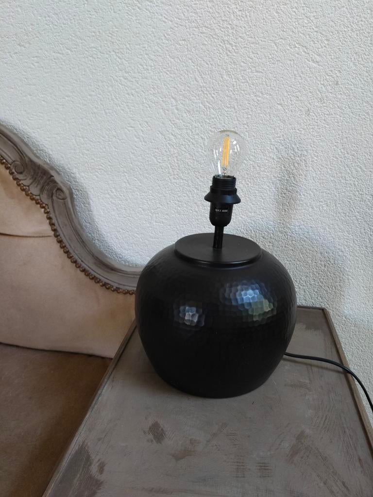 Tafellamp zonder kap, Huis en Inrichting, Lampen | Tafellampen, Ophalen, Zo goed als nieuw, Metaal