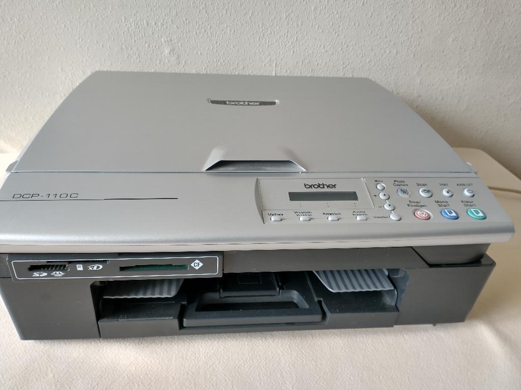 Brother DCP-110C All-in-one Printer, Computers en Software, Printers, Ophalen, Kleur printen, Printer, Inkjetprinter