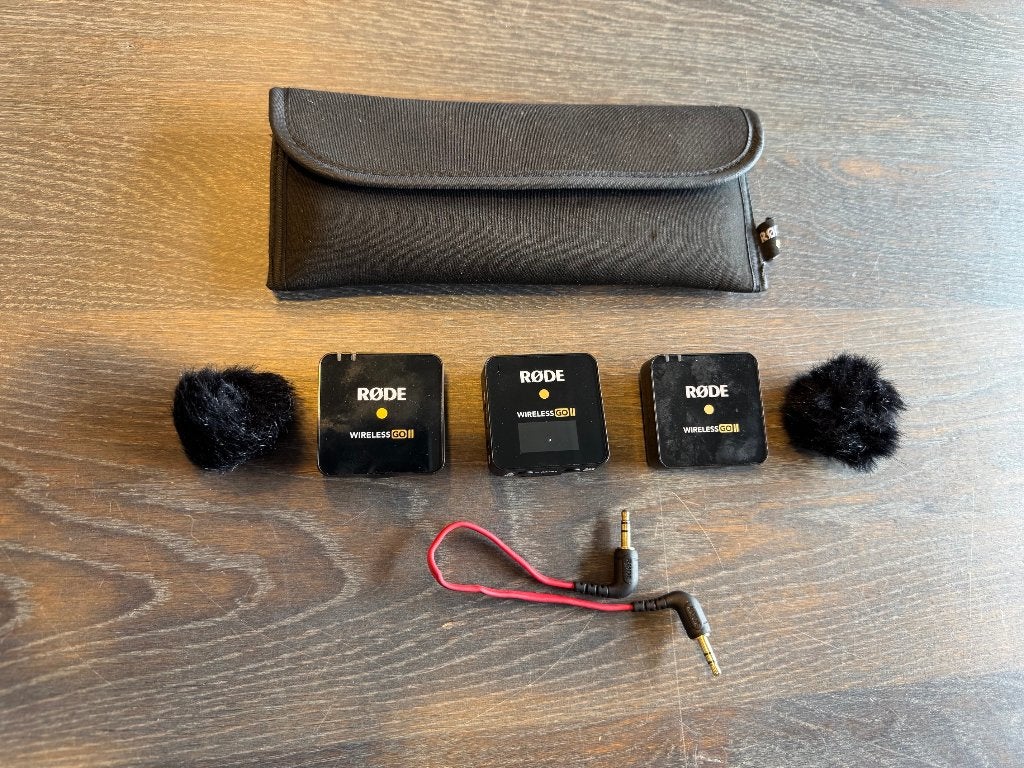 RØDE wireless go 2, Ophalen, Zo goed als nieuw, Overige typen, Draadloos