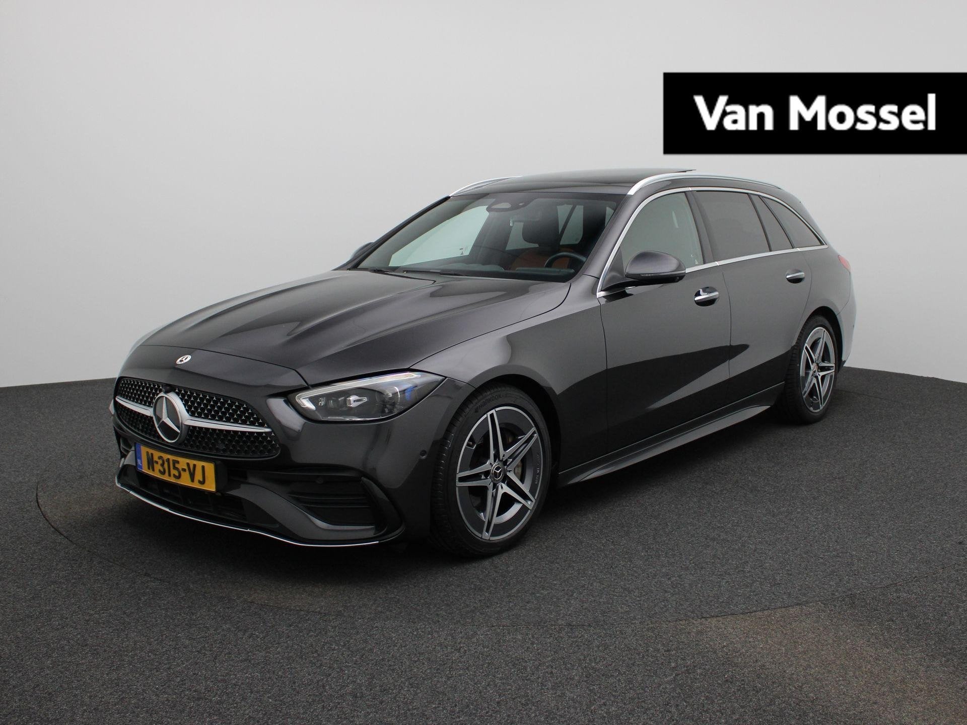 Mercedes-Benz C-klasse Estate 200 Launch Edition AMG Line |, Auto's, Euro 6, Origineel Nederlands, 204 pk, 93 €/maand