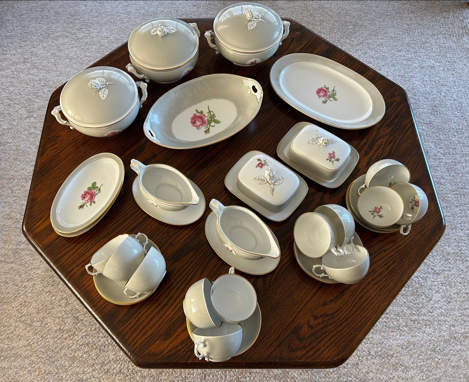 Vintage Fürstenberg Servies Set • Model 02331, Ophalen of Verzenden