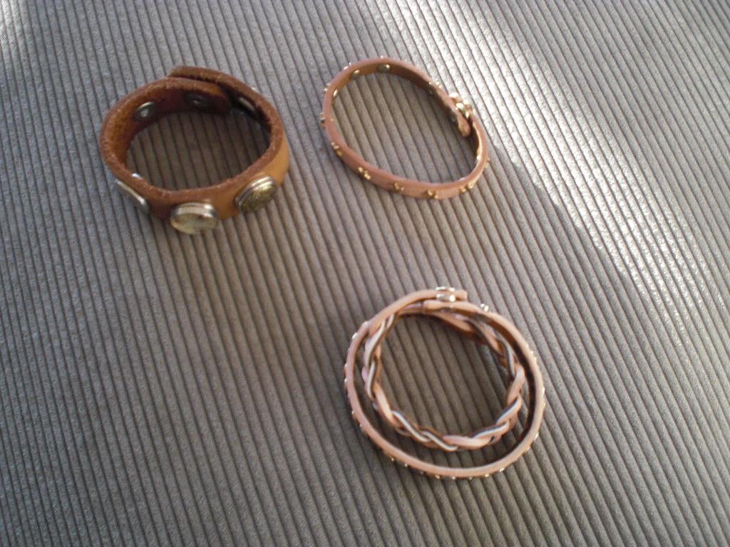 Zgan- mooie armbanden, Ophalen of Verzenden, Zo goed als nieuw, Bruin