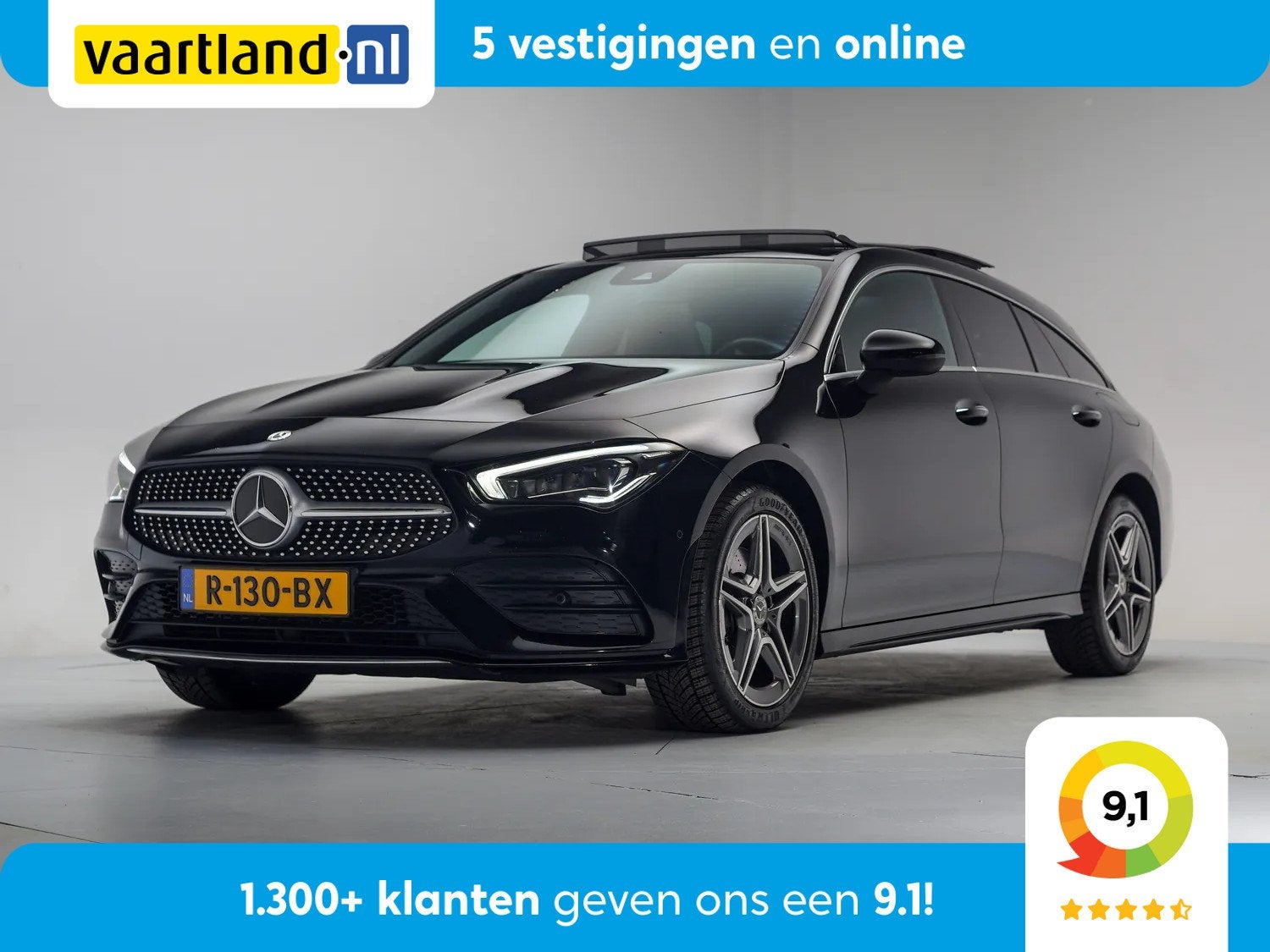 Mercedes-Benz CLA-Klasse 250e AMG Line Aut. [ Panoramadak Ad, Auto's, Automaat, Gebruikt, 4 cilinders, 160 pk