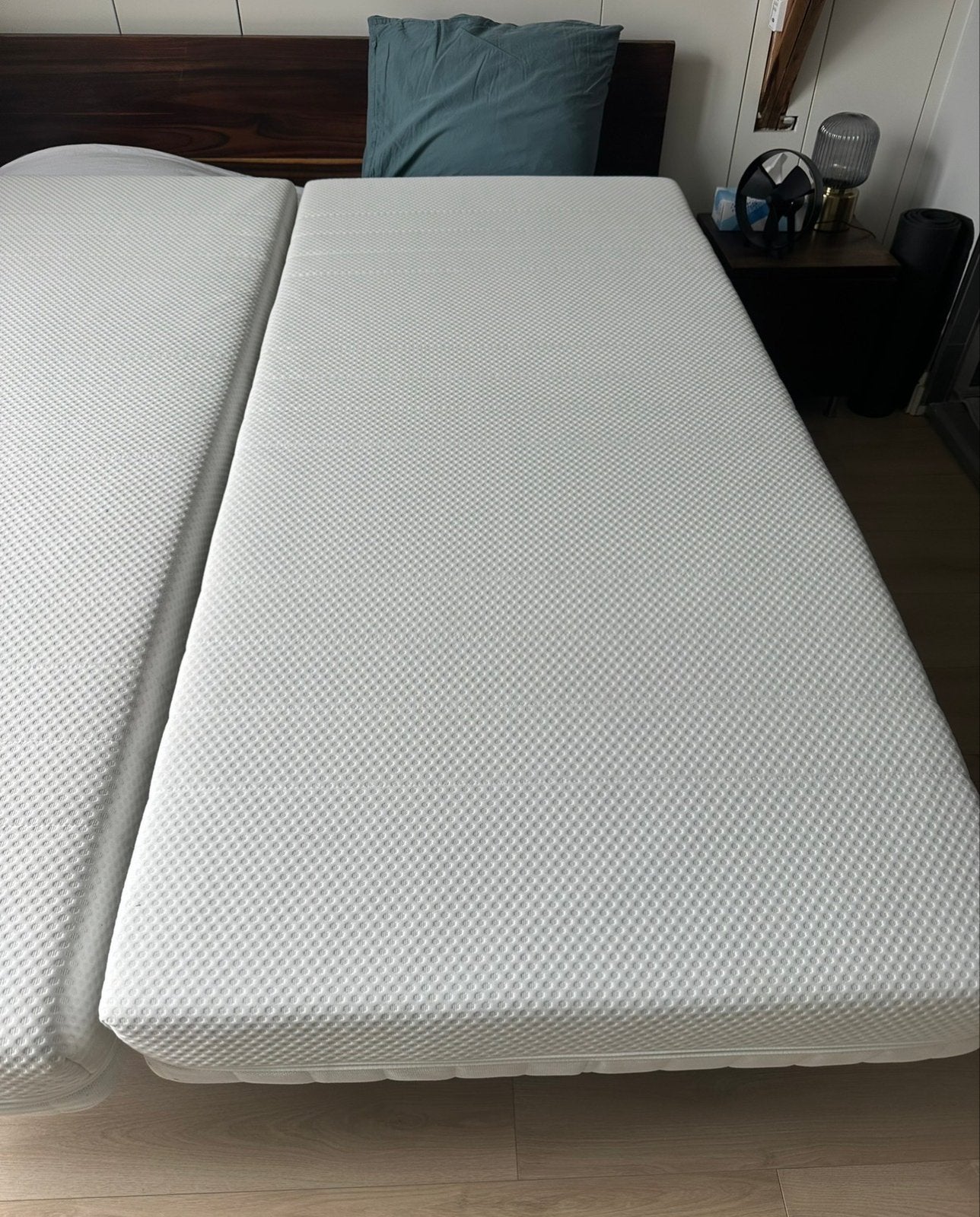IKEA Arkehamn 2 90x200 cm, Huis en Inrichting, Ophalen, Eenpersoons, Zo goed als nieuw, Matras