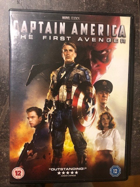 DVD Captain America The First Avenger, Vanaf 12 jaar, Ophalen of Verzenden, Zo goed als nieuw