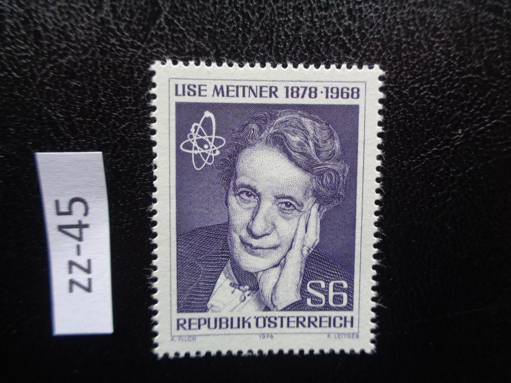 oostenrijk - lisa meitner / postfris 1978 (z-45), Ophalen of Verzenden, Postfris