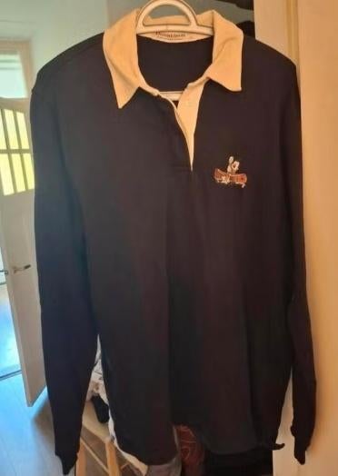 Vintage maat XL merk donaldson uit jaren 80, Ophalen of Verzenden, Zo goed als nieuw, Maat 56/58 (XL), Blauw