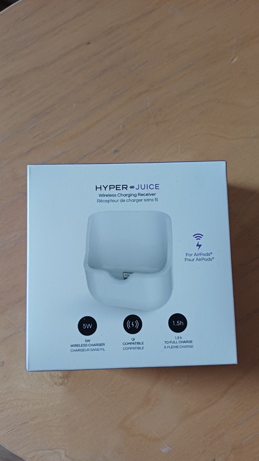 5x HyperJuice Draadloze Oplaadontvanger voor AirPods, Ophalen