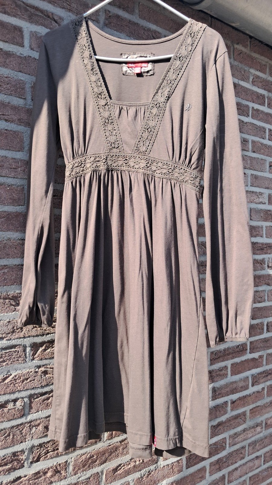 Mooie EDC jurk maat XXL. En nog meer dan 50 jurken te koop., Kleding | Dames, Bruin, Maat 46/48 (XL) of groter, Ophalen of Verzenden