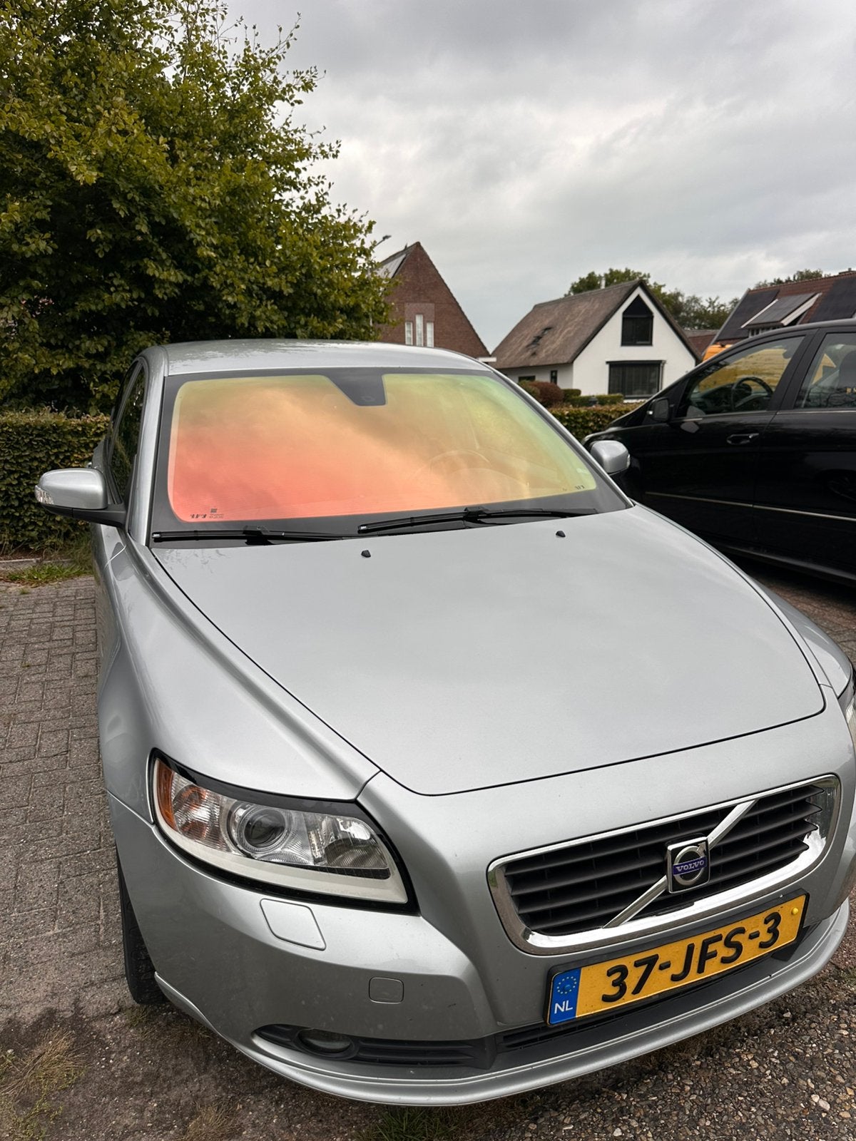Volvo S40 2.0 2009 Grijs, Auto's, Voorwielaandrijving, 4 cilinders, Bi-Xenon koplampen, Grijs