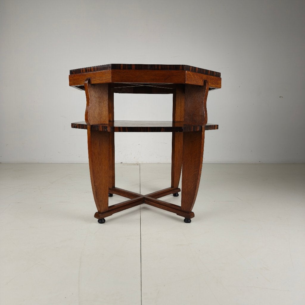 Salontafel Amsterdamse Schoolstijl circa 1920, Ophalen of Verzenden