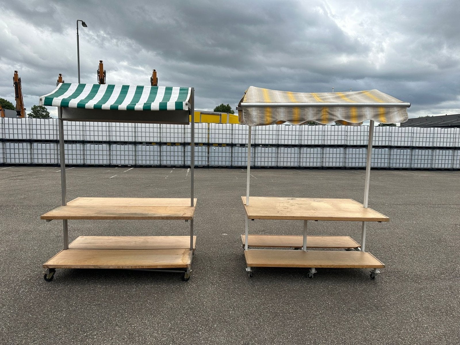 Verkoopkraam, Kraam, Marktkraam *Rvs&stalen frame *Voorraad, Ophalen of Verzenden