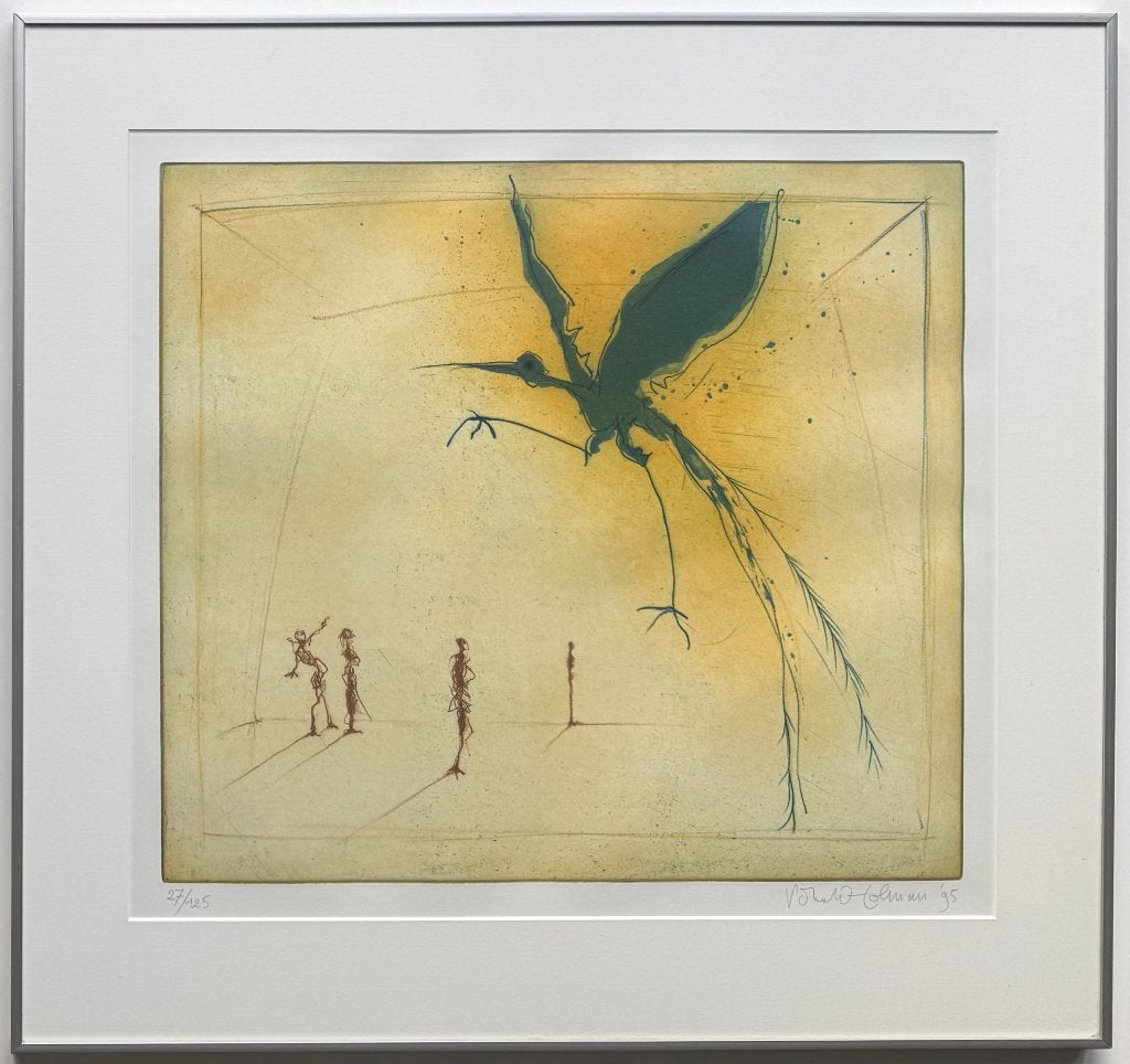 Ronald Tolman | handgesigneerde kleurenets | 1995, Antiek en Kunst, Ophalen, Genummerd, Flora en Fauna, 1950 - 1999