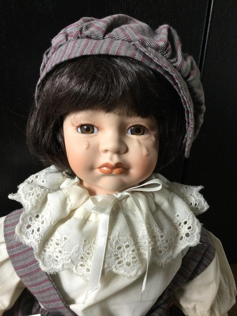 Porcelain dolls, Verzamelen, Ophalen, Zo goed als nieuw, Pop
