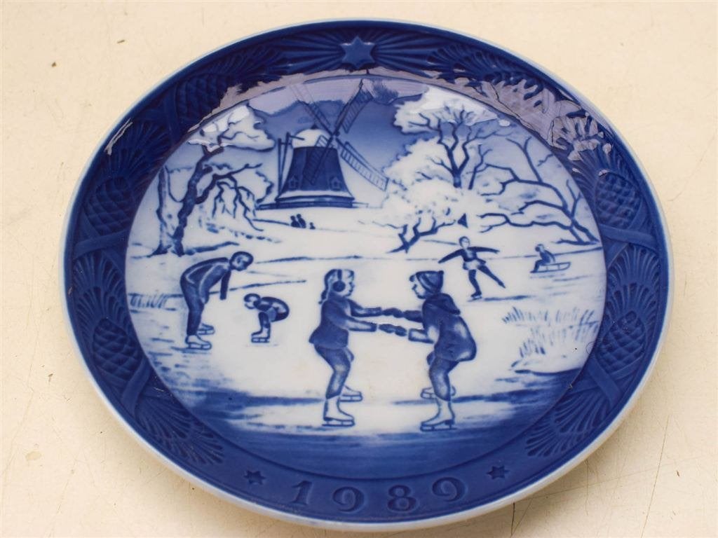 Royal Copenhagen porseleinen wandbord 51694, Ophalen of Verzenden, Gebruikt