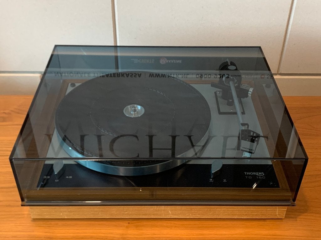 B-keus stofkap Smoked Thorens TD145, TD160, TD165 en TD166, Audio, Tv en Foto, Info@intovinyl.com, Thorens, Nieuw, Ophalen of Verzenden