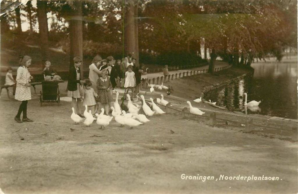 388-277-009 Groningen Noorderplantsoen, Verzenden, Voor 1920, Groningen