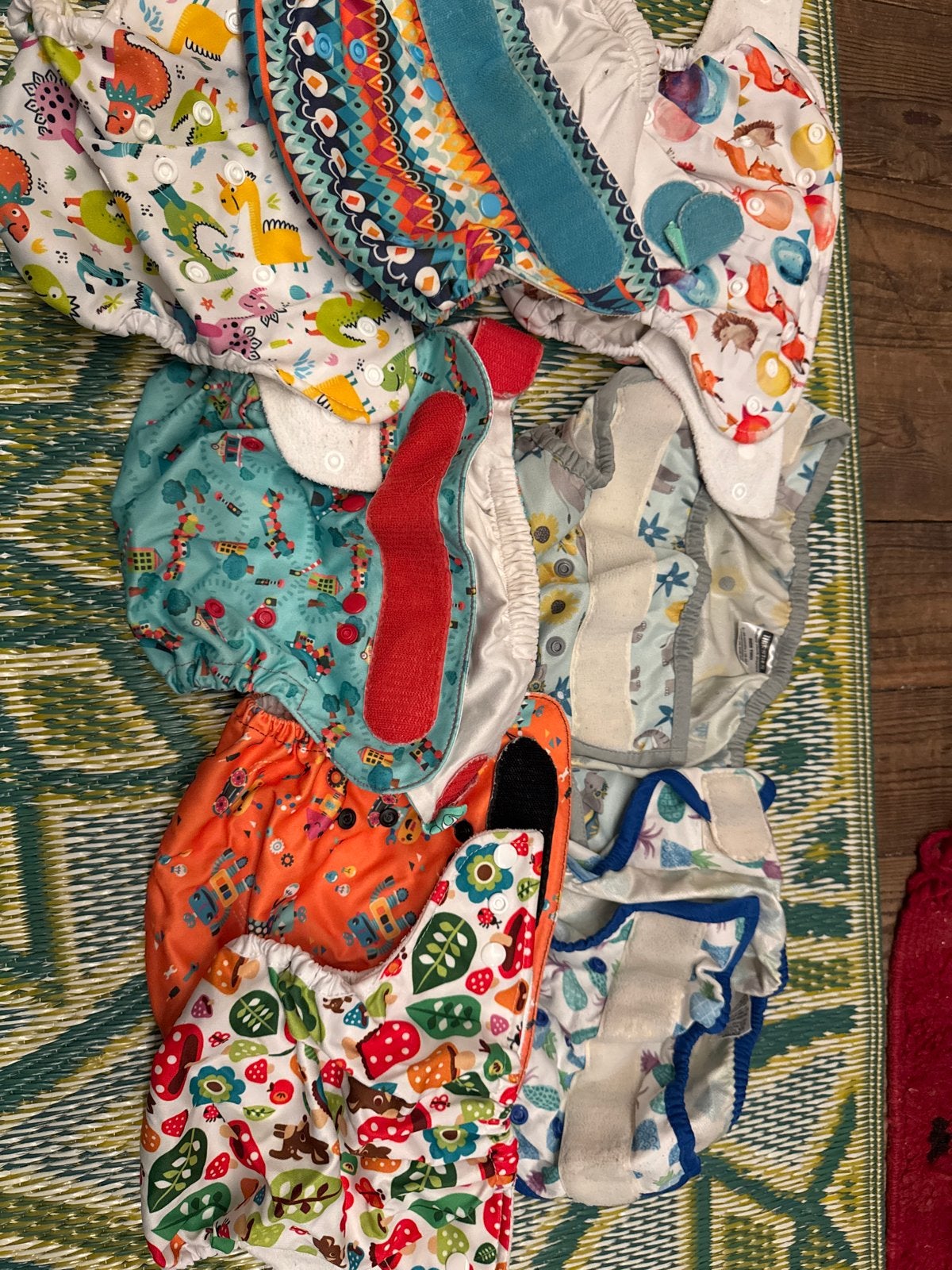 8 overbroekjes: Totsbots, Milovia, Thirsties, Kinderen en Baby's, Ophalen of Verzenden, Gebruikt